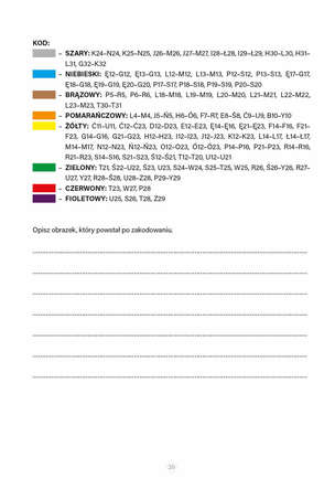 Kodowanki na cztery pory roku. Część 2