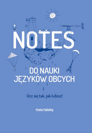 Notes do nauki języków obcych (niebieski) - 