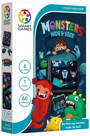 Smart Games Monsters Hide &amp; Seek (ENG) IUVI Games - układanka logiczna