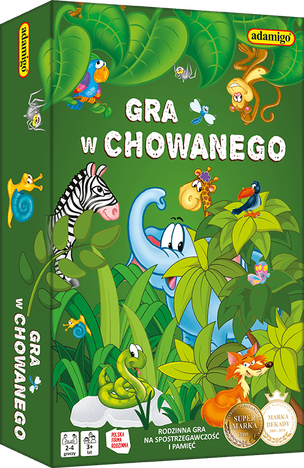 Gra w chowanego - gra na spostrzegawczość i pamięć