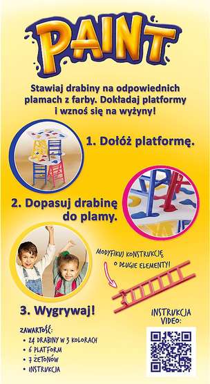 Paint. Wznieś drabiny na wyżyny - gra zręcznościowa