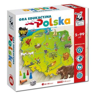 Kapitan Nauka. Polska - gra edukacyjna