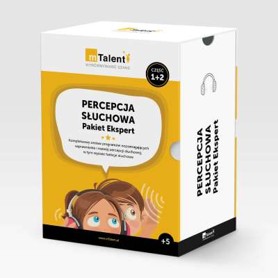 mTalent Percepcja słuchowa Pakiet Ekspert część 1 + 2 - pakiet programów multimedialnych