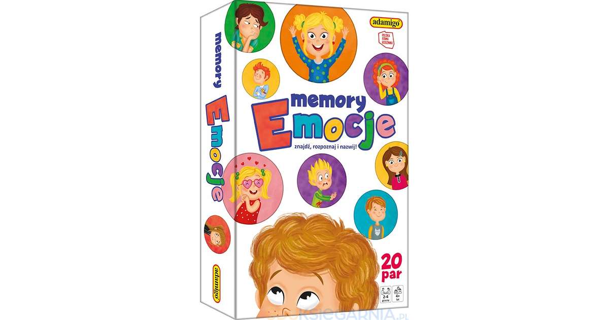 Nazwij Emocje Których Doświadcza Wędrowiec Memory Emocje - znajdź, rozpoznaj i nazwij! - Eduksiegarnia.pl