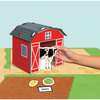 Montessori. Na farmie - zestaw do nauki nowych słów i układania pierwszych prostych zdań