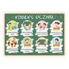 Plakat edukacyjny - kodeks ucznia (A3)