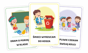 Kodeks ucznia - zestaw 17 plansz edukacyjnych (A5)