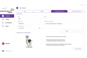EduSensus Koncentracja uwagi PRO (klasy 1-8) - program multimedialny (bezterminowa licencja na 5 urządzeń)