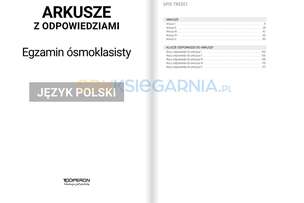 Egzamin ósmoklasisty 2026. Język polski. Arkusze