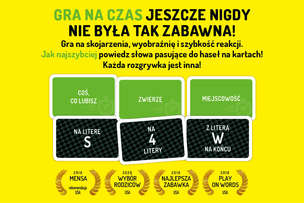 Gra na czas - gra słowna na skojarzenia i refleks
