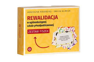 Rewalidacja w ogólnodostępnej szkole ponadpodstawowej. Zestaw fiszek