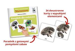 Kapitan Nauka. Montessori. Karty sensoryczne. Zwierzęta
