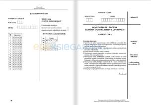 Egzamin ósmoklasisty 2026. Matematyka. Arkusze