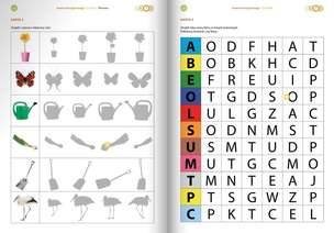 Funkcje psychofizyczne. Koncentracja uwagi. Karty pracy. Poziom 1