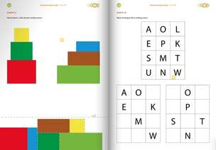 Funkcje psychofizyczne. Koncentracja uwagi. Karty pracy. Poziom 1