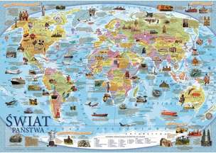 Mappuzzle. Polska Regiony - puzzle edukacyjne (1)
