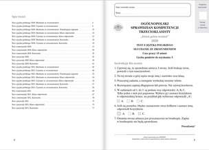 Testy 3-klasisty. Ćwiczenia i odpowiedzi