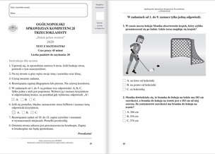 Testy 3-klasisty. Ćwiczenia i odpowiedzi