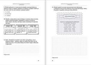 Testy 3-klasisty. Ćwiczenia i odpowiedzi