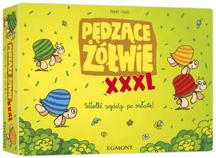 Pędzące żółwie XXXL - wielka planszowa gra dla dzieci