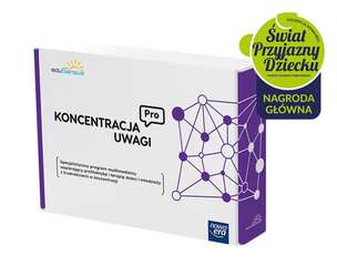 EduSensus Koncentracja uwagi PRO (klasy 1-8) - program multimedialny (bezterminowa licencja na 5 urządzeń)