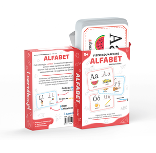 Fiszki edukacyjne. Alfabet - samogłoski i spółgłoski