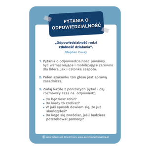 Karty Narzędzi Pozytywnej Dyscypliny dla Nauczycieli - 52 karty wspomagające zarządzanie klasą (1)