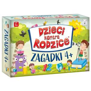 Діти проти батьків. Загадки 4+ / Dzieci kontra Rodzice. Zagadki 4+ (wersja ukraińska) (1)
