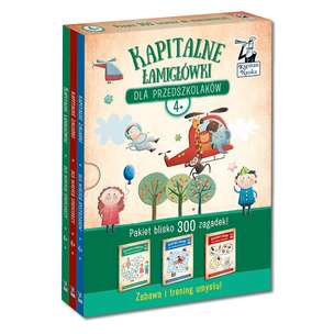Kapitalne łamigłówki dla przedszkolaków. Pakiet