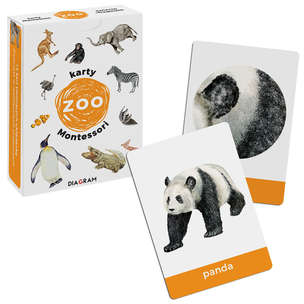 Karty Montessori. ZOO - gra edukacyjna memory