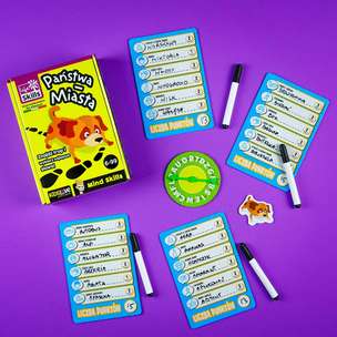 Mind Skills. Państwa – Miasta - słowna gra planszowa