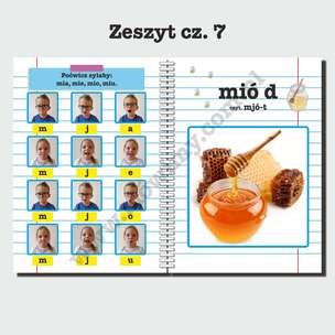 MóWiMy. Zeszyt ćwiczeń do rozwoju mowy. Część 7