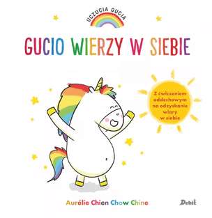 Uczucia Gucia. Gucio się martwi - książka z ćwiczeniem oddechowym na odzyskanie spokoju (1)