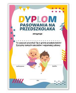 Dyplom pasowania na przedszkolaka - zwierzaki (A4) (1)
