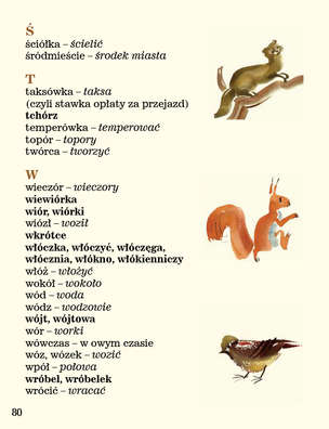 Ortografia w wierszykach Ó
