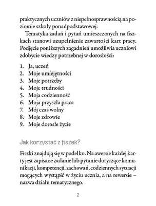 Rewalidacja w ogólnodostępnej szkole ponadpodstawowej. Zestaw fiszek