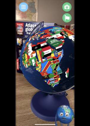 Globus + Geograficzny Atlas Świata + Aplikacja