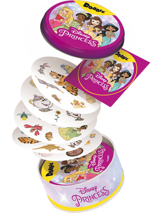 Dobble Disney Princess - gra na spostrzegawczość i refleks (wydanie polskie)