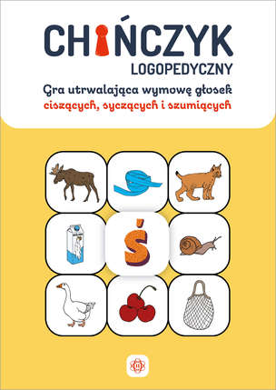 Chińczyk logopedyczny. Gra utrwalająca wymowę głosek ciszących, syczących i szumiących