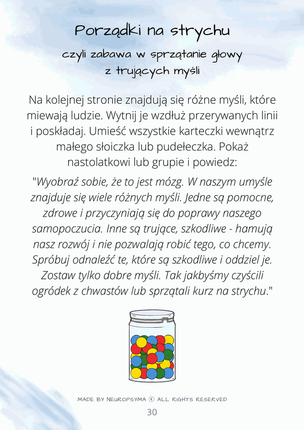 Depresja nastolatków. Workbook terapeutyczny CBT. Część I 