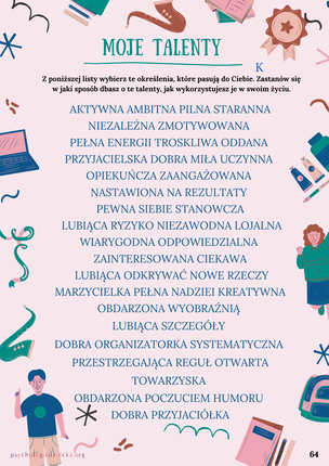 Jak obudzić w nastolatku motywację wewnętrzną - karty pracy