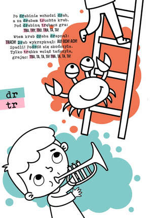 Logopedia. Kolorowanka z naklejkami 4