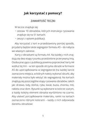 Rysuję samodzielnie. Nauka rysowania z wykorzystaniem planu aktywności