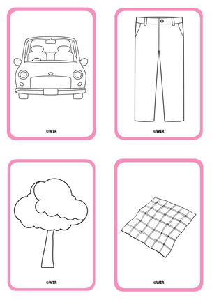 Zdania do układania. Gra logopedyczna