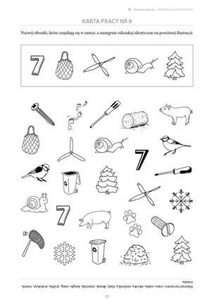 Mównica logopedyczna. Śpiewna sikorka. Utrwalanie głoski Ś