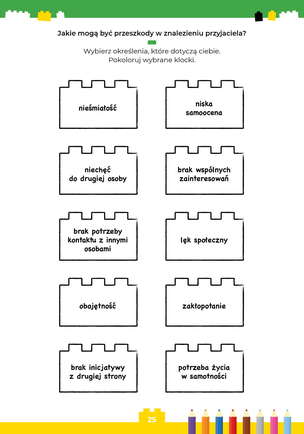 Znajdę przyjaciela. Karty pracy dla dzieci i młodzieży ze spektrum autyzmu oraz innymi trudnościami komunikacyjnymi