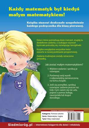 Mały matematyk. Zadania i łamigłówki 7-8 lat