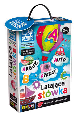 Life Skills. Latające słówka - gra edukacyjna do nauki liter i słów 