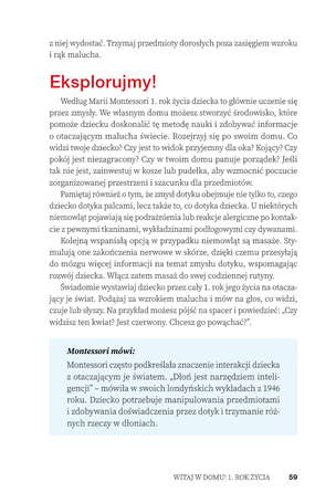 Montessori w domu. Praktyczny przewodnik dla rodziców. Od narodzin do 3. roku życia