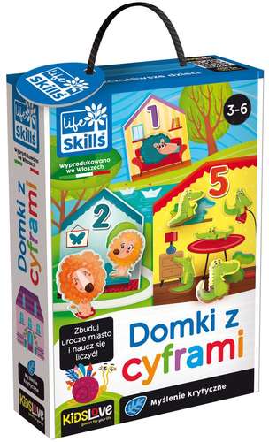 Life Skills. Domki z cyframi- gra edukacyjna